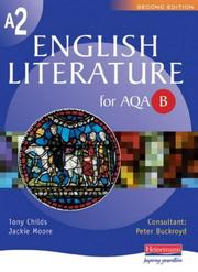 Cover of: A2 English Literature AQA B