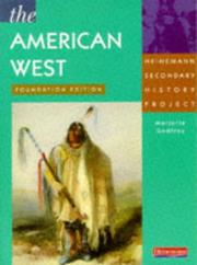 Cover of: American West (Heinemann Secondary History Project)