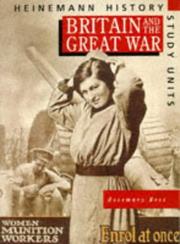 Britain and the Great War cover