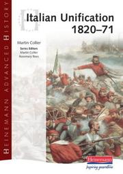 Cover of: Italian Unification 1820-71