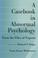 Cover of: A Casebook in Abnormal Psychology