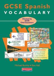 Cover of: GCSE Spanish Vocabulary
