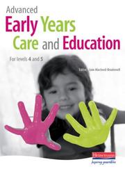 Cover of: Advanced Early Years Care and Education