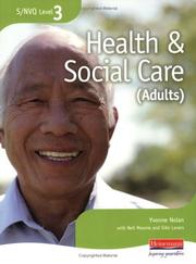 Health & social care (adults) by Yvonne Nolan, Tina Marsden, Alyson Winn