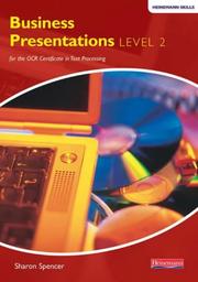 Cover of: Business Presentations Level 2 for the OCR Certificate in Text Processing