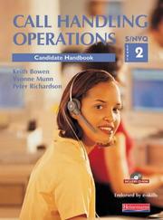 Cover of: Call Handling Operations S/NVQ
