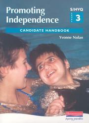 Cover of: S/NVQ Level 3 Promoting Independence