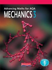 Cover of: Advancing Maths for AQA Mechanics 3 (Advancing Maths for AQA) by Ted Graham, Aidan Burrows, Joan Corbett