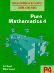 Cover of: Pure Mathematics (Heinemann Modular Mathematics for London AS & A-level) by Geoff Mannall, Michael Kenwood