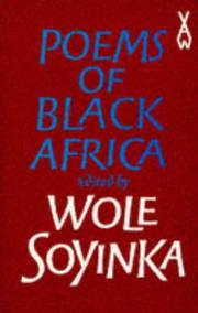 Poems of Black Africa by Wole Soyinka