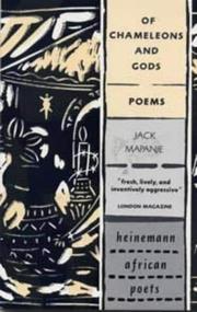 Cover of: Of Chameleons and Gods by Jack Mapanje