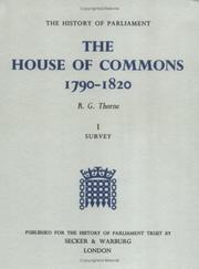 Cover of: The History of Parliament by R. G. Thorne