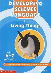 Cover of: Living Things (Developing Science Language)