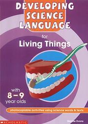 Cover of: Living Things 8-9 (Developing Science Language)
