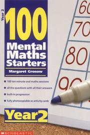 Cover of: 100 Mental Maths Starters Year 2 (100 Mental Maths Starters)