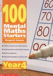 Cover of: 100 Mental Maths Starters