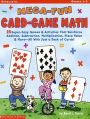 Cover of: Mega-Fun Card-Game Math (Grades 1-3)