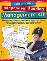 Cover of: Ready-to-Use Independent Reading Management Kit (Grades 2-3)