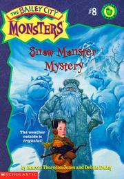 Cover of: Snow monster mystery