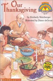 Cover of: Our Thanksgiving by Kimberly A. Weinberger