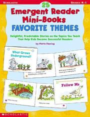 Cover of: 25 Emergent Reader Mini-Books: Favorite Themes (Grades K-1)