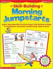 Cover of: Skill-Building Morning Jumpstarts (Grades 2-4) by Deborah Poston, Grainger Shearin