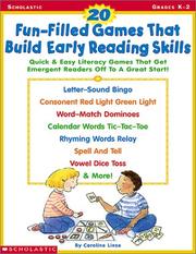 Cover of: 20 Fun-Filled Games That Build Early Reading Skills (Grades K-2)