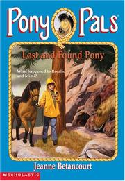 Cover of: Lost and found pony