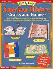 Cover of: Fun & easy American history: crafts and games