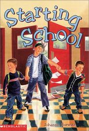 Cover of: Starting School by Johanna Hurwitz