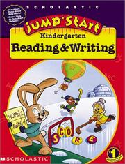 Cover of: JumpStart Kindergarten Reading & Writing Workbook