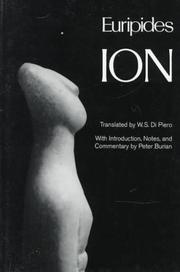Cover of: Ion by Euripides