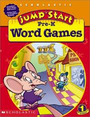 Cover of: JumpStart Pre-K Word Games Workbook