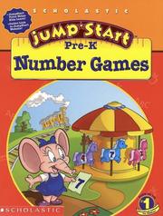 Cover of: Jumpstart Pre-k: Number Games (Jumpstart)