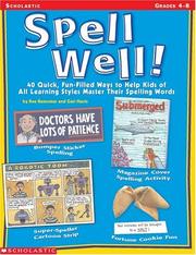 Cover of: Spell well!