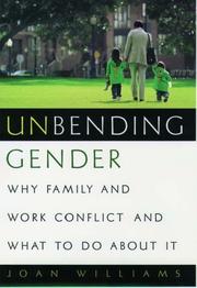 Cover of: Unbending Gender by Joan Williams