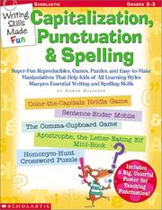 Cover of: Writing Skills Made Fun: Capitalization, Punctuation & Spelling