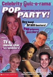 Cover of: Pop Party! (Celebrity Quiz-o-rama, #1) by Jo Hurley