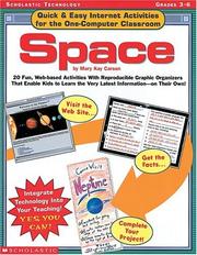 Cover of: Scholastic Technology: Quick & Easy Internet Activities for the One-Computer Classroom: SPACE (Grades 3-6)