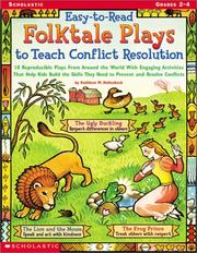 Cover of: Easy-to-Read Folktale Plays to Teach Conflict Resolution (Grades 2-4) by Kathleen M. Hollenbeck