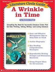 Cover of: Literature Circle Guide: A Wrinkle in Time (Literature Circle Guides)