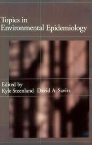 Cover of: Topics in environmental epidemiology