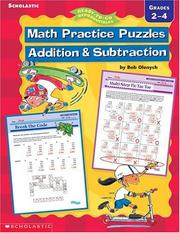 Cover of: Math Practice Puzzles Addition and Subtraction (Ready-to-Go Reproducibles)