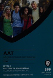 Cover of: AAT qualifications and credit framework (QCF) by BPP Learning Media (Firm)