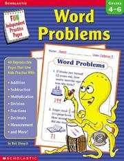 Cover of: Word Problems (Rtg Reproducibles)