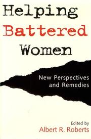 Cover of: Helping Battered Women by Albert R. Roberts