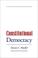 Cover of: Constitutional democracy
