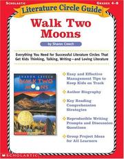Cover of: Walk Two Moons (Literature Circle Guides) by Kathleen Simpson