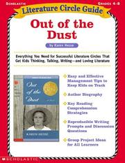 Cover of: Out of the Dust (Literature Circle Guides, Grades 4-8) | Tara Mccarthy