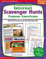 Cover of: Famous Americans: Internet Scavenger Hunts (Internet Made Easy)